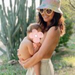 Jessica Lu Instagram - April 18th chronicles: 2022/2021/2020 - Everest pulled on my hair and nipples all day and screamed when I told her looooovingly to stop - Roughly 9 months of non-stop puking but went outside to take a preg pic for the gram - shit like this is what got me in this situation in the first place (thx for all the bday luv 🥹)