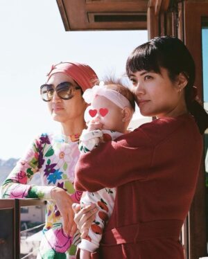 Jessica Lu Instagram - happy #internationalwomensday to these two ladies who are my life’s biggest teachers 

1st pic by @lesliealejandro on Mama Lu’s birthday, 2nd pic by @jschramer on Evy’s 100th day birthday, 3rd pic by yours truly lollll💃🏻🤷🏻‍♀️ #threegenerations