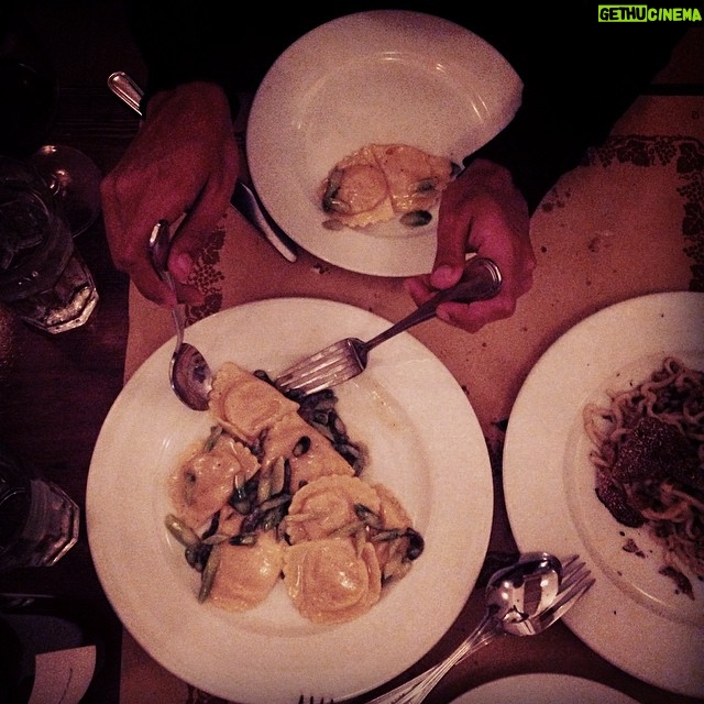 Jessica Lucas Instagram - Insane meal tonight at @angeliniosteria #foodcoma