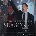 Jessica Lucas Instagram - A very special thanks to all the fans of #gotham for your continued support. It is because of you I get to spend another year with a cast and crew I love :) Can't wait to make more for you all!! #season4