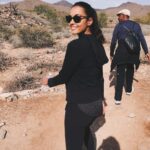 Jessica Lucas Instagram - Family hikes. Lost Dog Wash Trail