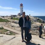 Jessica Lucas Instagram - Adventuring with my faVOURite 🇨🇦❤️ Peggy's Cove, Nova Scotia