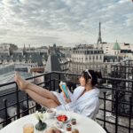 Jessica Mila Instagram - Throwing it back to the charm of Parisian days 🤍
