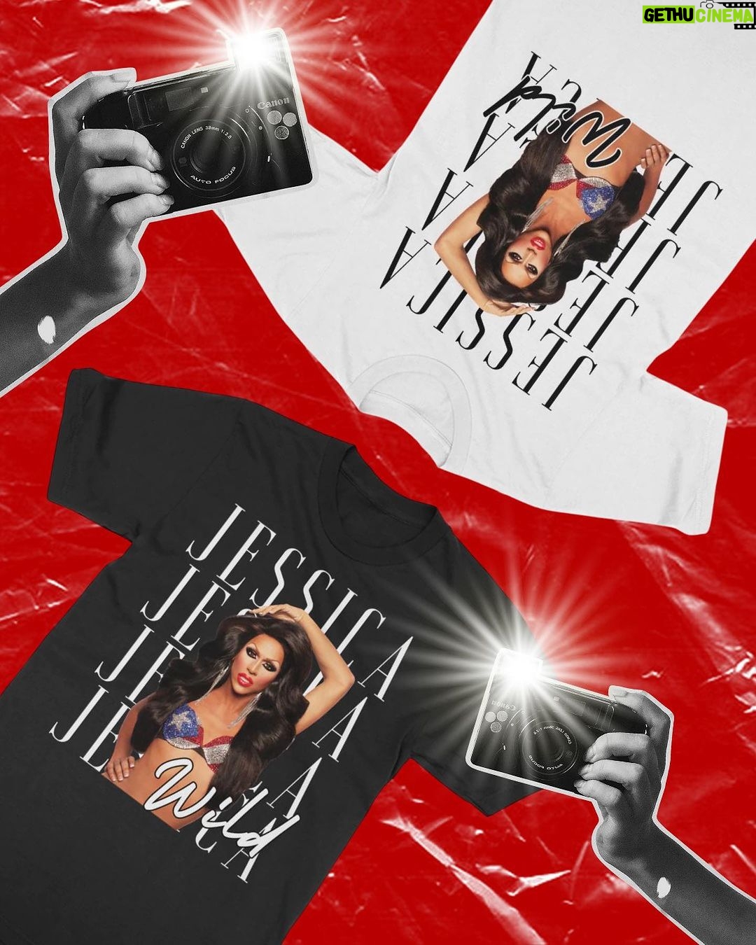 Jessica Wild Instagram - New merch is here baby get out that etb card 🔥🔥 get it today on @dragqueenmerch link is in my stories and at dragqueenmerch.com