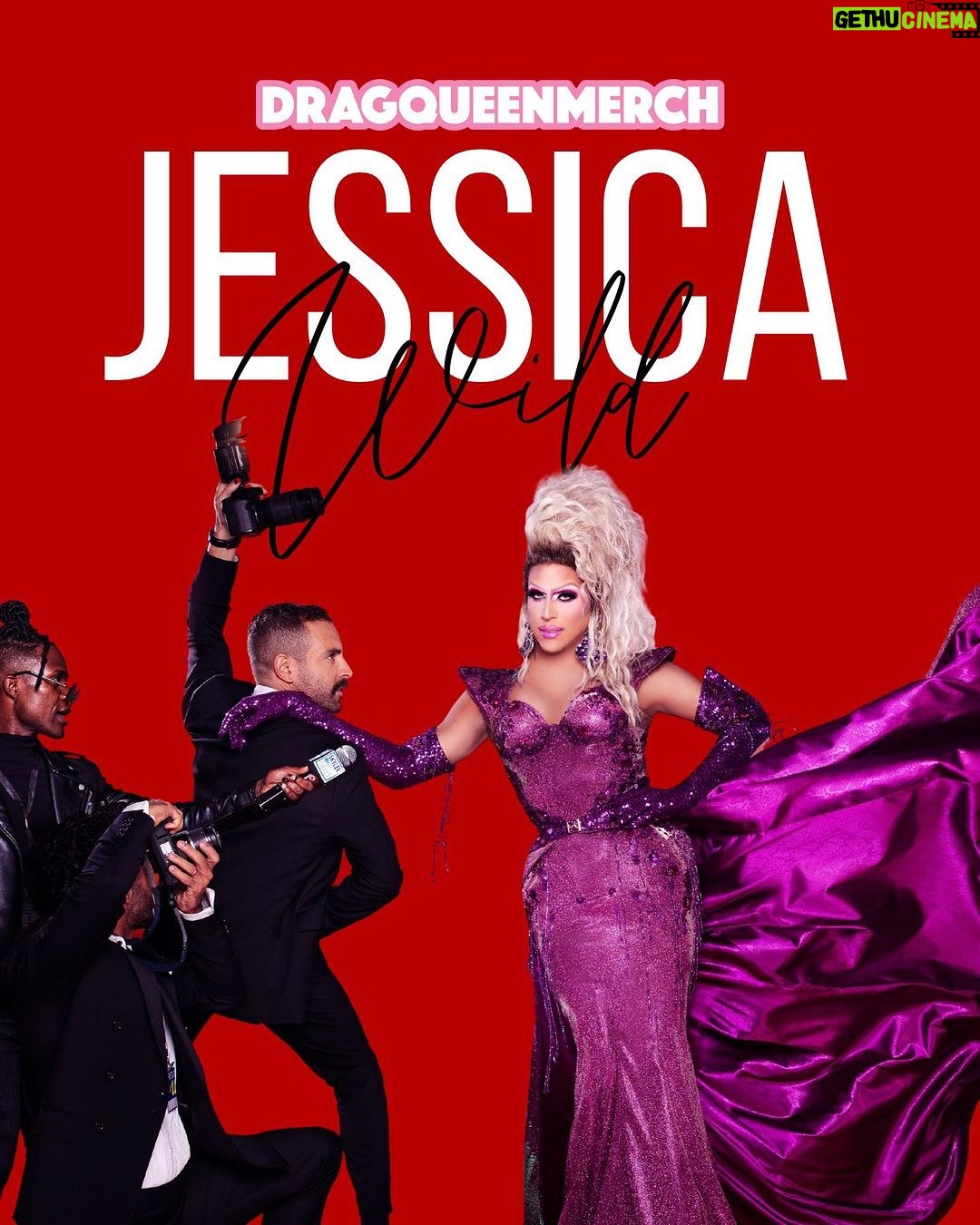 Jessica Wild Instagram - New merch is here baby get out that etb card 🔥🔥 get it today on @dragqueenmerch link is in my stories and at dragqueenmerch.com