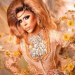 Jessica Wild Instagram - DREAMS COME TRUE! Alwyas Go for the gold⭐️ The Golden child is back! @rupaulsdragrace All Stars season 8 entrance look.Thank u so much @howiebofficial For this beautiful design.You are pure talent baby!❤️❤️❤️ 💄 @sapphirebeepr @angelinabeepr 📸 Leo Santiago and graphic design by @angelinabeepr #paramountplus #allstars8 #puertorican