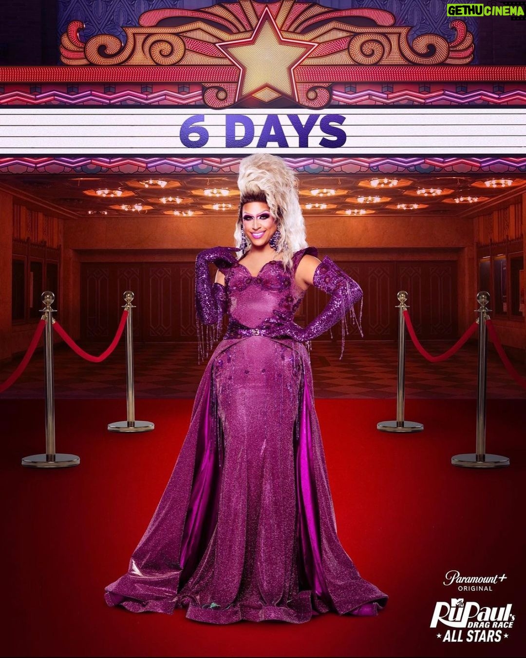 Jessica Wild Instagram - OMG only 6 days away till the Premiere of @rupaulsdragrace All Stars season 8. Streaming MAY 12th on @paramountplus ESCÁNDALO!!! #rupaulsdragrace #Allstars8 #paramountplus #latinos #puertorican
