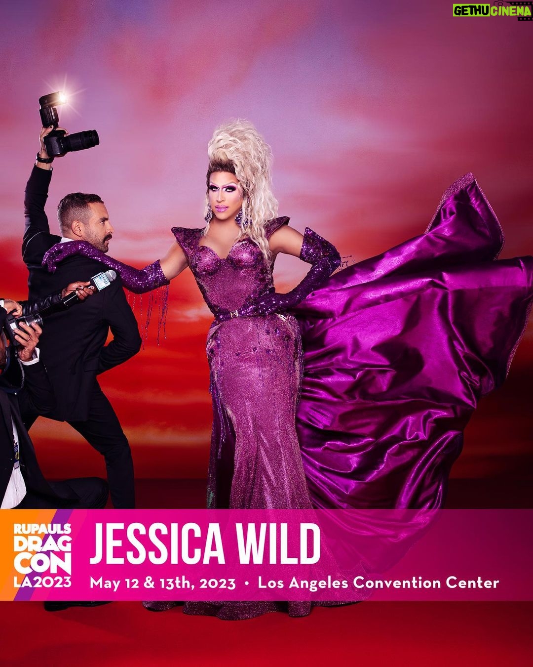 Jessica Wild Instagram - DRAGCON LA are you ready? Celebrate #AllStars8 all weekend long with me at @rupaulsdragcon on May 12 & 13! Snatch your #DragCon tickets today🙌🏽