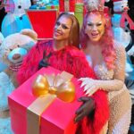 Jessica Wild Instagram - What I love more than Christmas? My sister @jimbothedragclown ❤️❤️❤️ Happy Holidays!! If you want to see us at A Drag Queen Christmas go to Dragfans.com and get your Tickets!!! This amazing show is presented by @mppresent Escándalo!!! #shows #tour #christmas #family #friendship #rupaulsdragrace #allstars