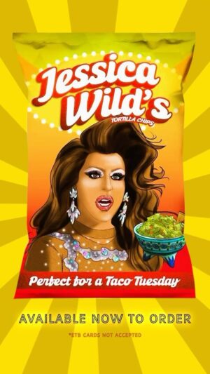 Jessica Wild Instagram - #ESCANDALO The Jessica Wild Taco Tuesday Tortilla Chips are here! Perfect for guacamole, or to pair with carne asada tacos! 🌮🌮Yes they  are real and edible - only a limited quantity of this collectors edition is available! Link in bio
