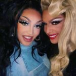 Jessica Wild Instagram - Love you so much @tatiannagram ❤️❤️❤️ Love this photo of Us😍😍😍 A friendship of more than a decade and we continue counting💪🏽❤️🌹THANK YOU!! #friends #sisters #family #rupaulsdragrace #allstars #pride🌈