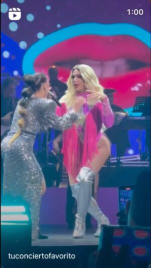 Jessica Wild Instagram - Gracias a mi querida y adorada @olgatanonofficial por el honor de permitirme compartir escenario contigo en lo que fue una noche mágica e inolvidable!!! Siempre tendras mi mas grande admiración y te respeto muchísimo. Eres un inmenso orgullo para todo Puerto Rico y latinoamerica. Que sigas encendiendo escenarios con todo tu FUEGO!!! 🔥🔥🔥🔥🔥
Mucho ESCANDALO!!!
Video by @tuconciertofavorito 
Vestuario JW by @eddesign19
Makeup by @sapphirebeepr 
#reina #diva #legenda #boricua🇵🇷 #simetriatour #choliseodepuertorico🇵🇷 #concierto #latinos #rupaulsdragrace