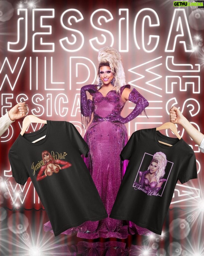 Jessica Wild Instagram - New merch is here baby get out that etb card 🔥🔥 get it today on @dragqueenmerch link is in my stories and at dragqueenmerch.com