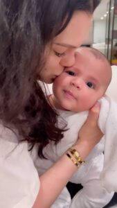 Jessie J Instagram - “I’ve waited my whole life for you” First thing I said when I saw you, with tears streaming down my face. I still can’t believe you are mine, really only starting to really process that I am your Mummy. 🥹 You have changed my whole 🌎 🌌🌈🌤️ Cloud 9