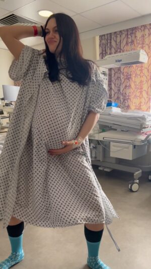 Jessie J Instagram - I spent 9 months prepping for a natural birth. 
Strict food, the epi no, yoga, swimming, hypnobirthing methods. I had a tens machine, a birthing comb, I wanted a pool birth ideally with no medication. BUT this was MY plan to stay disciplined and focused. I knew full well it could and would most likely go in a completely different direction.

When people asked me “So what’s your birth plan” I said “I am open to surrendering to the safest way for my baby boy to arrive” 

I had a scan at a few days off of 40 weeks and he was completely the wrong way around and stuck as he was a little chunkier than your average and long. I did everything to try and turn him for 2 months but he said “Nah mum I wanna make an entrance out the roof, not the front door”. 

I was advised to have a planned C section for the safest birth. This video was taken 5 minutes before I went down to surgery. I went into active labour the night before and feeling all the feels but mostly just excitement for us to meet our baby boy. 

I guess I’m sharing this because so many people have said “Do you feel like you missed out on the birth you wanted?” 

I had a birth and it was everything I wanted because I got him at the end of it, that’s all that matters 🤍🫧