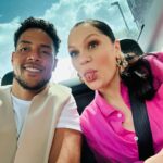 Jessie J Instagram - 👩🏻🧑🏾‍🦱 + 🎾 + 💦 = 🔋 Wimbledon Tennis Center Court