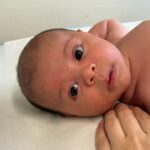 Jessie J Instagram - 6 weeks look great on you chunk 🍼 Last slide got me sending a “We need to talk” text and also…. “You are the best Daddy in the 🌎 I love you” Happy boy