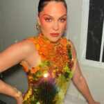 Jessie J Instagram - Rock in Rio glam by the insanely talented @anthonyhnguyenmakeup using @kvdbeauty 🌅🫶🏻🔥