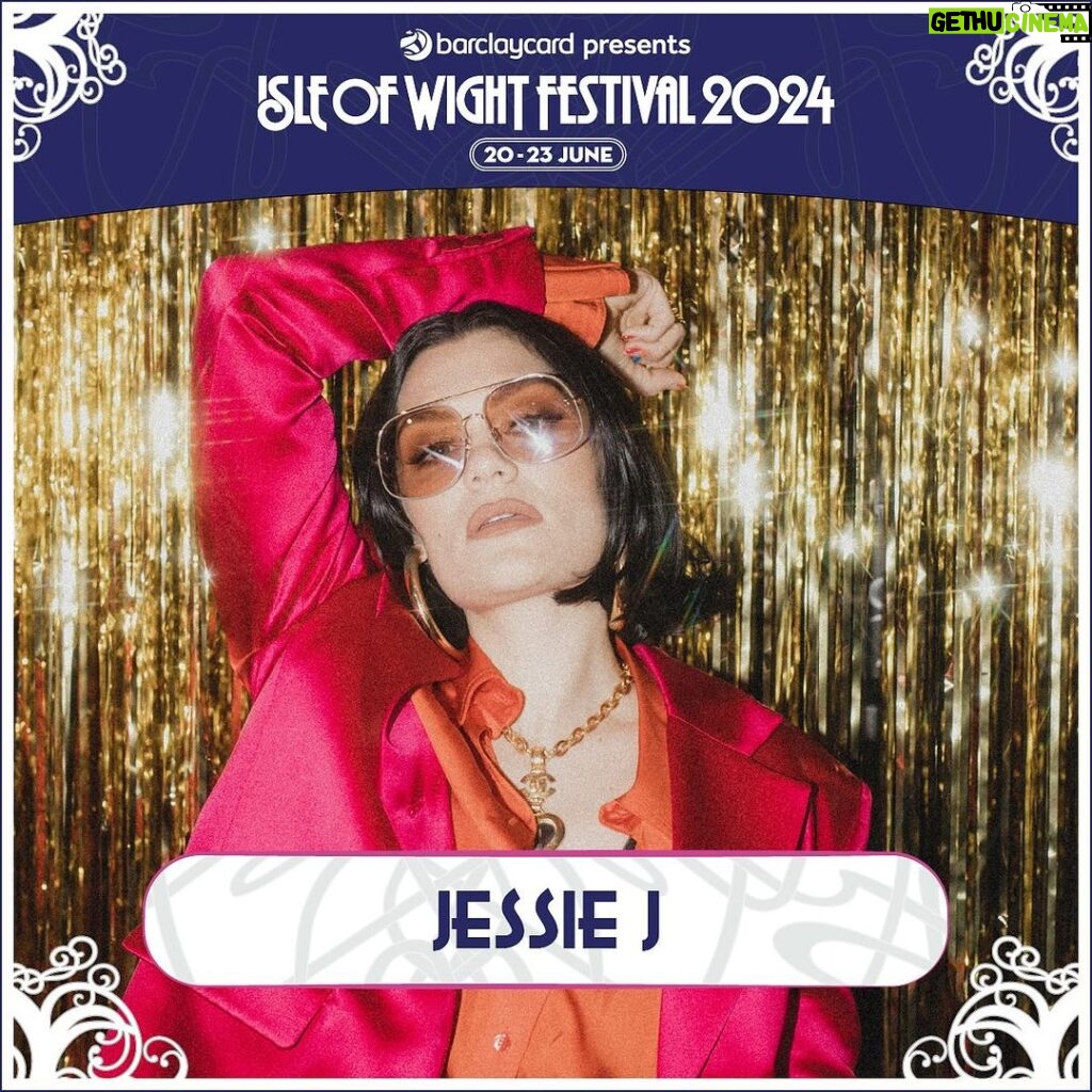Jessie J Instagram - REALLY need new pics… 🥴 BUT 🗣️ ME➕IOW FESTIVAL 🎤 SATURDAY 22ND JUNE 2024 🔋 @isleofwightfest #IOW2024 #BarclaycardxIOW Isle of Wight