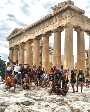Jessie T. Usher Instagram - GREECE. You really did it for me 🥹🙌🏾 I loved every second . it took me finally tapping in with @topshelfgetaways to take a trip that wasn’t work related 😅 but mannnn I’m glad I did . Great food. Better people. Immaculate vibes. 10/10 @serdariusblain 🙌🏾🇬🇷