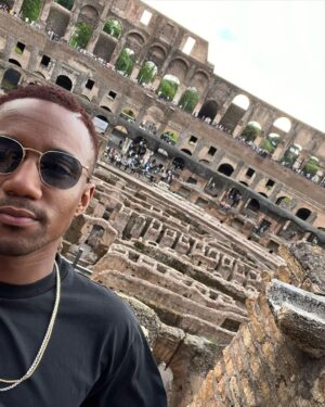 Jessie T. Usher Instagram - When in Rome 📍