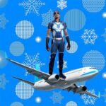 Jessie T. Usher Instagram – Have a very Merry Christmas from ya favorite man in blue 😂🙌🏾