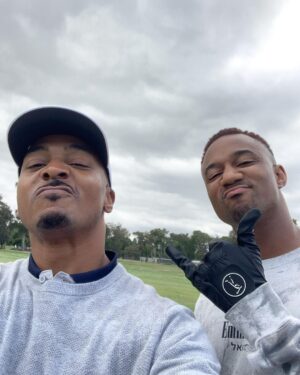 Jessie T. Usher Instagram - w/ my dawggggg @doublerlee #SurvivorsRemorse have ya missed us !?