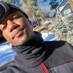 Jessie T. Usher Instagram - long story short, big bear was one for the books . I meannn karaoke in a cabin in the mountains… the pack 🐾 in our natural habitat 😂 . @serdariusblain @topshelfgetaways 🙌🏾 where to next !? Big Bear, CA