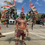 Jessie T. Usher Instagram - CARNIVAAAAAL!!! On the ROAD. Front line!! w/ @carnivaltribe 🇹🇹 WHAT. A. TIME. Trinidad & Tobago