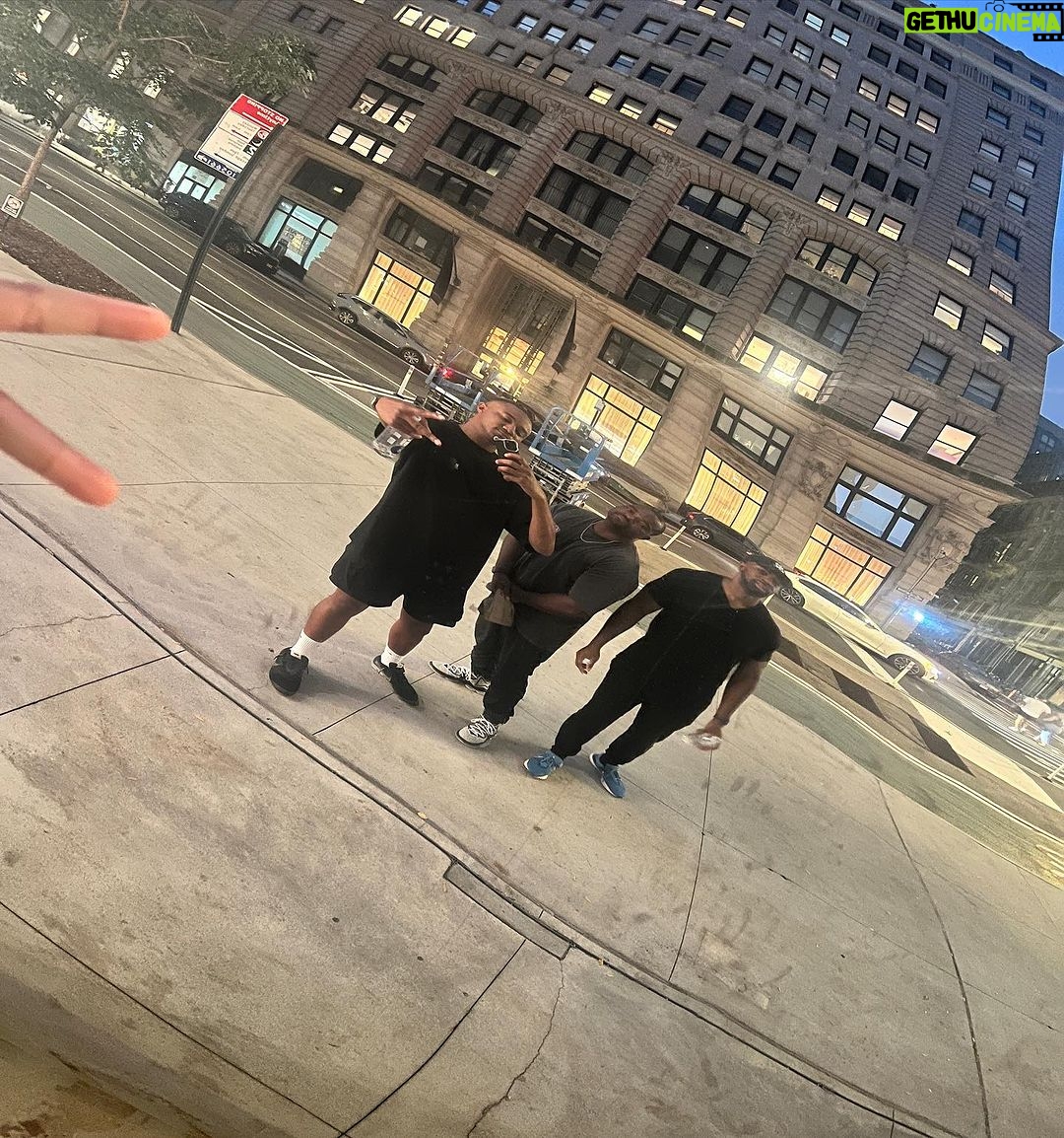 Jessie T. Usher Instagram - best part about this trip to NYC was watching my bro @smittboy struggle to get a taxi (last slide) 😂😂😂 #GottaLearnTheWhistle New York, New York