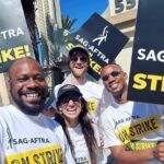 Jessie T. Usher Instagram - Stay strong @sagaftra !!! We’re still standing w ya Paramount Studios
