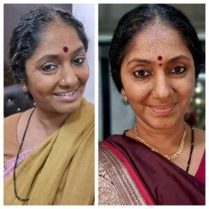 Jhansi Instagram - I did my best to get into the skin of RAMANAMMA for the film Dasara. This film is at an ultimate level of passion and creative writing. Blood, sweat ,tears, dirt, coal, dark emotions, intense story, raw romance, native struggles.. and much more. Dear @keerthysureshofficial and @nameisnani you guys are Fantastic.. #dasaraonmarch30th #slvc I want to thank my team manager and hairstylist @srinu_ntv , make up @ramu_makeupartist Assistant Ramana And costume stylist @aayeshaa.mariam