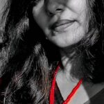 Jhansi Instagram - Looking beautiful is a choice. And mine is a conscious choice. This simple red bead jewelry is made by a person with autism. How beautiful is that. Don't Wear the monetary value , Wear the pride of the craft. Jewelry made by sindhu at #AARAMBH society for Autism. Thank you @shardaram.j