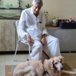 Jhansi Instagram - Buddy crossed the rainbow bridge to meet Dad . He filled our lives with so much love and joy. We miss you Buddy boy. RIP
