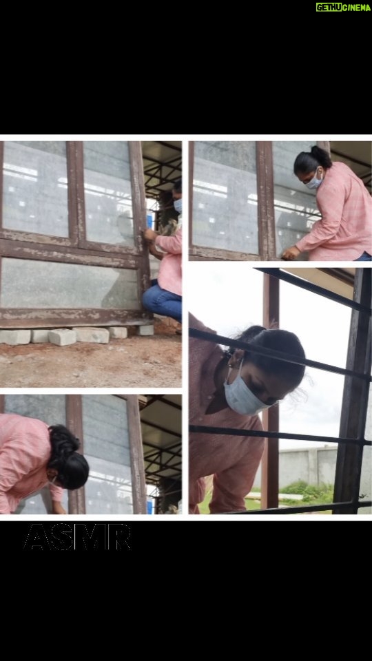 Jhansi Instagram - Restoration work in progress.. #diyproject #buildyourhome