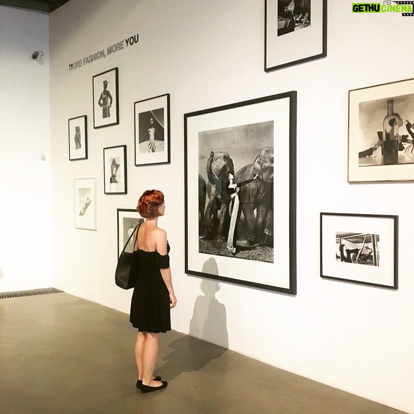 Jiřina Daňhelová Instagram - Helmut Newton #passionout 🖤🔥⏳ Museum Kampa