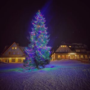 Jiřina Daňhelová Instagram - V Krkonošské Malé Úpě leží rozmilá chalupa Hradečanka kde Vám nabídnou luxusní soukromou saunu, vinny sklípek, italskou kuchyni a k snídani mimo jiné krupicovou kaši. Hned za chatou je sjezdovka, pod chatou půjčovna všeho co byste mohli potřebovat včetně lyžařské školy na odložení dětí. Od chaty vede taková ta  nejhezčí cesta na Sněžku na kterou půjdete v době kdy bude určitě hnusně ale to nevadí. Dog friendly je na Hradečance restaurace a pokoje i na Jeřabince která k tomu patří :)
@chata_hradecanka_1931 právem patří mezi @amazingplacescz 
Děkuji za hezčí vstup do nového roku. 
🤍