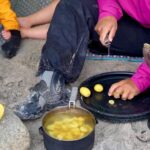 Jim Baird Instagram - (Full vid. linked in bio.) Morning at camp on Day 3 was a little more interesting than usual with something hanging out in the woods near by. After loading the canoe while our son Hudson belted out the toddler anthem Jonny Jonny, we continued our journey down the mighty Stikine River towards Alaska. We were looking to make up for lost time but heavy rain and wind slowed us down. We had to again make a sturdy tarp rig at camp to escape the downpour that evening. In the shelter of the tarp that night, my wife @torigoesoutside cooked up a the best camping meal ever which really hit the spot. Watch the full video through the link in my bio. #jbadventurer #outdoors #stikneriver #outdoors #camping #kids #familycamping
