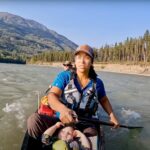 Jim Baird Instagram - Here are a few pics from Day 1 of me and @torigoesoutside ‘s family canoe trip down the spectacular Stikine River in Northern BC and Alaska (full video linked in bio)…Note that this episode is called “Terrifying Windstorm Hits Hard” also note that this is not an exaggeration. Watch the full video to find out how things go for the Baird family. #jbadventurer #outdoors #stikineriver #alaska #britishcolumbia #familygoals #camping #mountains