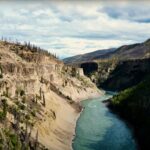 Jim Baird Instagram - New video up! (Link in bio). Me and @torigoesoutside ‘s 5000km cross-Canada overlanding adventure finished with an exciting drive down the remote and hair-raising Telegraph Creek Road in Northern British Columbia. The road bends around tight corners with sheer drop offs at its edge and travels up 20% gradients through sections where a mistake could spell disaster. The sights the road offers up are world class, as this rugged through-fair skirts the massive and very impressive Grand Canyon of the Stikine River. At the base of the canyon is where Tori and I would begin our 10-day wilderness canoe trip down the Stikine and into Alaska with our two kids and the dog along for the journey. What do you think? Would you be nervous to tackle a road like this? #ad @chevroletcanada @offgridtrailers #findnewroads #overlanding #telegraphcreekroad #teardroptrailer #camping #explorebc #outdoors #jbadventurer Telegraph Creek, British Columbia