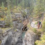 Jim Baird Instagram - Some photos of our short little side hike to Maligne Canyon on our overlanding adventure to Northern BC. See if you can spot Hudson, he’s hiding somewhere among the photos… Episode 3 is now up on YouTube so if you’re looking for something to watch… go check it out! Link in bio! #familyadventure #familyoverlanding #malignecanyon