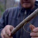 Jim Baird Instagram - After a freak windstorm blew our canoe into the Stikine River with our fishing rods in it, I had to make a new one using a stick and snare wire for guides. Get caught up on my current film series “Into Alaska” through the link in my bio. For more. #jbadventurer #outdoors #bushcraft #survivalskills #fishing #alaska #camping
