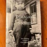 Jim Baird Instagram - I have some exciting news here….Alex Mathias, a Temagami Elder, has spent his life living on n'Daki Menan. He was raised on the land, and has a lifetime of knowledge of the history, the traditions, and the people of this land. Chris Beeman, Ph. D., is an Associate Professor in the Faculty of Education at Brandon University in Manitoba. He earned his Doctorate of Education from Queen's University at Kingston and teaches in the area of indigenous epistemologies and ontologies. Alex and Chris have worked together to record this invaluable collection of stories as told by Alex Mathias about his early life growing up on Obabika Lake, within his family territory in the Temagami region. The book is for sale on the @friendsoftemagami website - link in the bio! Alex is a friend of mine and he’s the one who gave me my old dog Buck who came on several big adventures with me. If you do the math, the dog in the background of this picture would be Buck’s Great, Great, Great, Great, Great Grandfather. #outdoors #indigenous #dogs #newbook #canadiana #temagami #history #themdays