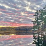 Jim Baird Instagram - It was a near perfect boat ride out last night with calm water and a beautiful sunset. Weslemkoon Lake