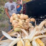Jim Baird Instagram - As much as I like travelling on adventures, it’s great to get home after a long one. Yesterday we harvested our winter squash, along with our remaining pole beans, and we put some corn up to dry. It was a near perfect day and we took advantage of the unseasonably warm weather. We have a lot of squash to eat and will spend some time blanching and freezing what we can’t eat in the short term. #jbadventurer #homesweethome #harvest #wintersquash #indiancorn #fall #homested #vegitsblegarden Magnetawan, Ontario