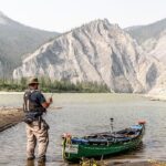 Jim Baird Instagram - New video up! (Link in bio.). This is Ep. 6 of my Hart of the Yukon series and in this one I travel through the most beautiful scenery of the trip yet. I also break out my fly road and try my had at catching Arctic Grayling on the fly. Enjoy! @travelyukon @novacraftcanoe @upnorthadventures #jbadventurer #largerthanlife #novacraftcanoe #outdoors #camping #canoeing #yukon The Yukon