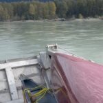 Jim Baird Instagram - After eight days of rain while travelling down the Stikine River by canoe, we teamed up with another group of paddlers and chartered a jet boat to bomb us all the way back up river to where we parked. 9-days down river and 7-hours to get back up! The jet boat was a cool experience for sure and it was nice to finally have some sun for the journey back up. We’re back on the road now and heading towards the Okanagan Valley, BC. #outdoors #thebestplaceonearth #stikine #jetboating #alaska #northernbc #boating #mountains