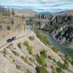 Jim Baird Instagram - @torigoesoutside just released the trailer from our new series “Into Alaska” to subscribers on her Instagram page. The series covers our month long family overlanding adventure to Northern BC and our canoe trip down the Stikine River into Alaska. Subscribe to Tori’s page to check it out and stay tuned for new episodes on the adventive starting next week. In the meantime, here are a couple pics from our spirited journey along Northern BC’s infamous Telegraph Creek Road. Though parts of it can seem a little scary, travelling it was simply amazing. #findnewroads #offgridtrailers #overlanding #telegraphcreekroad #mountainroads #remoteroad #roadtrip #zr2 #4x4overland Northern British Columbia