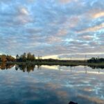 Jim Baird Instagram - It was a near perfect boat ride out last night with calm water and a beautiful sunset. Weslemkoon Lake
