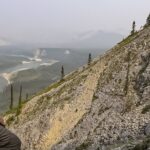 Jim Baird Instagram - New video up! (Link in bio). In this one, I plot my route up Netro Mountain and share how I prep for a big solo high while all alone in a remote area. I then head up the mountain and the gas are tough but I get lucky and find a Dall’s Sheep trail when nearing the top. Wild blueberries and delicious mountain run off water are on the menu this day too. Check it out and enjoy! #jbadventurer #outdoors #mountainclimb #trekking #yukon #hiking #camping The Yukon